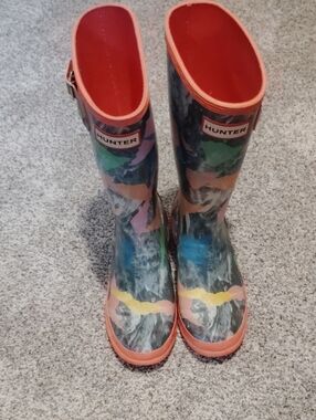 Hunter Storm Camo Rain Boots